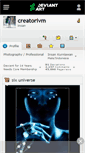 Mobile Screenshot of creatorivm.deviantart.com