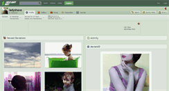 Desktop Screenshot of ladyshave.deviantart.com