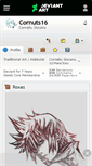 Mobile Screenshot of cornuts16.deviantart.com