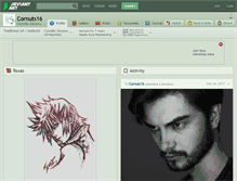 Tablet Screenshot of cornuts16.deviantart.com