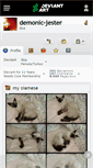 Mobile Screenshot of demonic-jester.deviantart.com