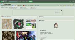 Desktop Screenshot of frost-vixen.deviantart.com