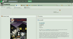 Desktop Screenshot of invaderraf.deviantart.com