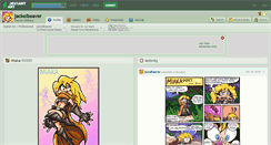 Desktop Screenshot of jackelbeaver.deviantart.com