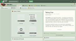 Desktop Screenshot of hot-ink.deviantart.com