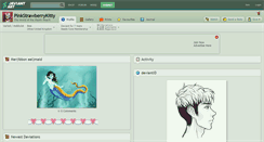 Desktop Screenshot of pinkstrawberrykitty.deviantart.com
