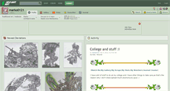 Desktop Screenshot of marko0121.deviantart.com