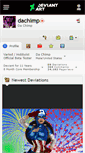 Mobile Screenshot of dachimp.deviantart.com