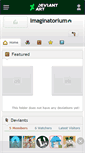 Mobile Screenshot of imaginatorium.deviantart.com