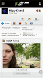 Mobile Screenshot of mizu-chan3.deviantart.com