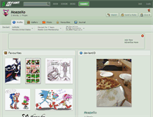 Tablet Screenshot of moazexo.deviantart.com
