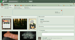 Desktop Screenshot of dub0is.deviantart.com