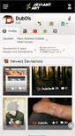 Mobile Screenshot of dub0is.deviantart.com