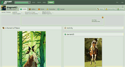 Desktop Screenshot of dragonett3.deviantart.com