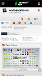 Mobile Screenshot of kevinandersson.deviantart.com