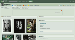 Desktop Screenshot of belladonne.deviantart.com