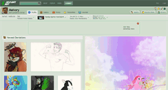 Desktop Screenshot of maivory.deviantart.com