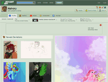 Tablet Screenshot of maivory.deviantart.com