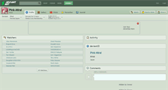 Desktop Screenshot of pink-mirai.deviantart.com