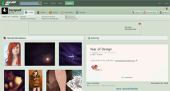 Desktop Screenshot of keyzpoof.deviantart.com
