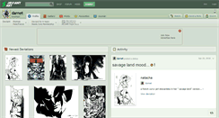 Desktop Screenshot of darnet.deviantart.com