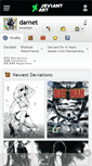 Mobile Screenshot of darnet.deviantart.com