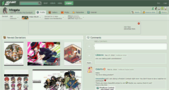 Desktop Screenshot of hitogata.deviantart.com