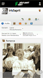 Mobile Screenshot of iris5april.deviantart.com