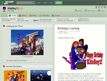 Tablet Screenshot of kiteboy1.deviantart.com