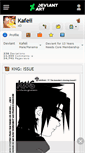 Mobile Screenshot of kafeii.deviantart.com