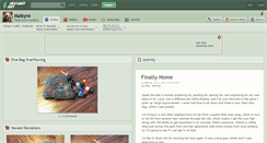 Desktop Screenshot of malkyre.deviantart.com
