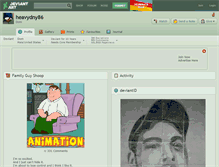 Tablet Screenshot of heavydny86.deviantart.com