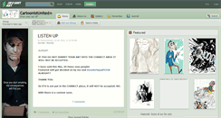 Desktop Screenshot of cartoonistunited.deviantart.com