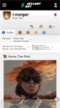 Mobile Screenshot of i-morgan.deviantart.com