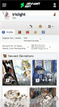 Mobile Screenshot of irislight.deviantart.com