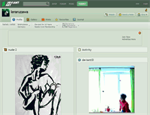 Tablet Screenshot of leraruzawa.deviantart.com