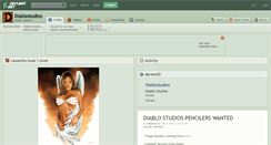 Desktop Screenshot of diablostudios.deviantart.com