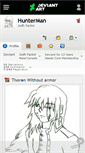 Mobile Screenshot of hunterman.deviantart.com
