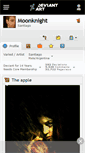 Mobile Screenshot of moonknight.deviantart.com