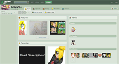 Desktop Screenshot of deidarafc.deviantart.com