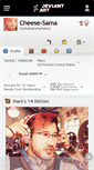 Mobile Screenshot of cheese-sama.deviantart.com