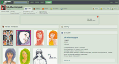 Desktop Screenshot of j4k4thecrazygoat.deviantart.com