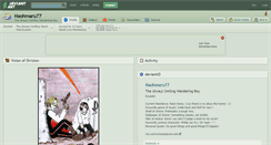 Desktop Screenshot of haohmaru77.deviantart.com