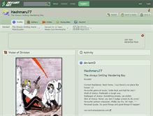 Tablet Screenshot of haohmaru77.deviantart.com