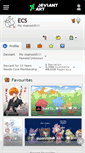 Mobile Screenshot of ecs.deviantart.com