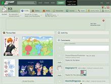 Tablet Screenshot of ecs.deviantart.com