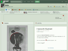 Tablet Screenshot of gelso.deviantart.com