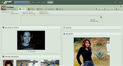 Desktop Screenshot of frichan.deviantart.com
