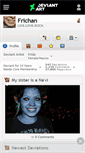 Mobile Screenshot of frichan.deviantart.com