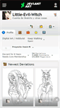 Mobile Screenshot of little-evil-witch.deviantart.com